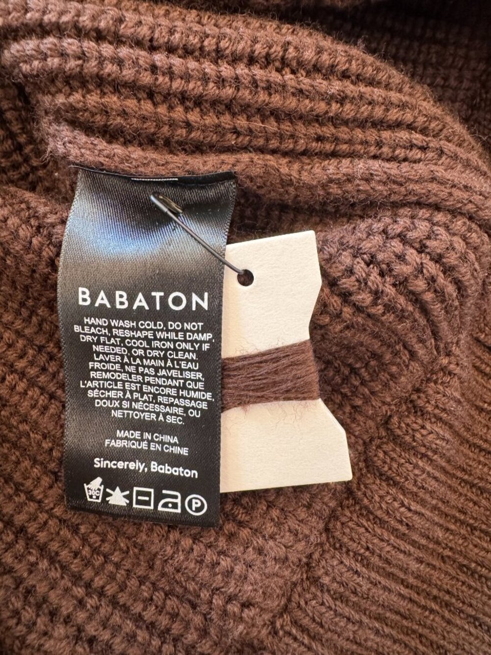 Aritzia Babaton Merino Wool Seek Sweater XS - Picture 7 of 12